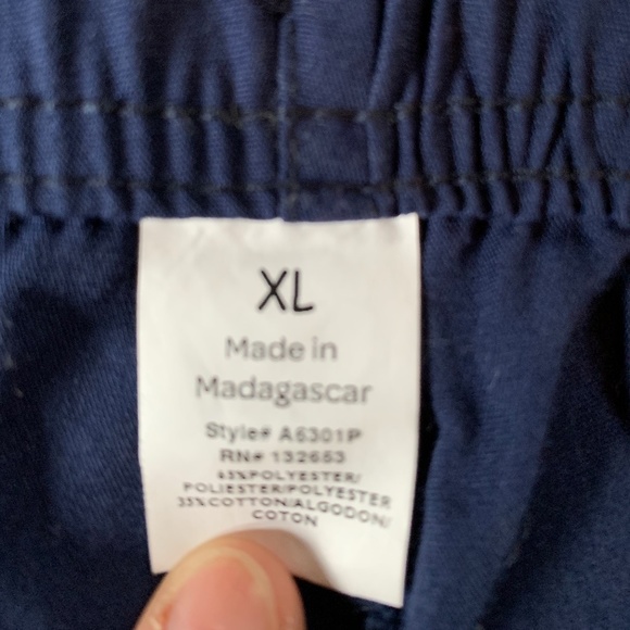 Navy Ascent Scrub Pants - XL - Picture 3 of 3